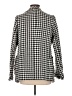 Dolce Cabo 100% Polyester Houndstooth Gray Coat Size M - photo 2