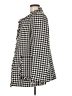 Dolce Cabo 100% Polyester Houndstooth Gray Coat Size M - photo 5
