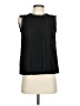 J.Crew 100% Polyester Black Sleeveless Blouse Size 0 - photo 1