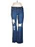 Old Navy Hearts Blue Jeans Size 12 - photo 1