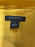 Ann Taylor 100% Polyester Yellow Long Sleeve Blouse Size S - photo 7