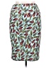 Lularoe Print Teal Casual Skirt Size XL - photo 2
