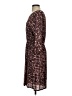 mod be 100% Rayon Tweed Brown Casual Dress Size S - photo 5