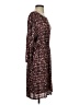 mod be 100% Rayon Tweed Brown Casual Dress Size S - photo 4