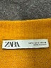 Zara Solid Orange Pullover Sweater Size S - photo 7