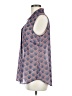 CAbi 100% Polyester Blue Sleeveless Blouse Size M - photo 5