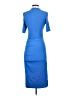 Shein Solid Blue Cocktail Dress Size 4 - photo 2