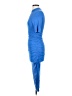 Shein Solid Blue Cocktail Dress Size 4 - photo 5