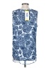Cristina B. 100% Polyester Blue Sleeveless Blouse Size S - photo 2
