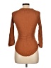 E&M Collection Brown 3/4 Sleeve Blouse Size L - photo 2