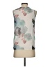 Salanta 100% Polyester White Sleeveless Blouse Size 2 - photo 2
