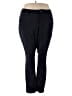 SLINK Jeans Solid Black Casual Pants Size 26 - photo 1
