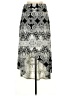 Lily Rose Paisley Gray Silver Casual Skirt Size M - photo 1