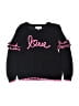 Design History Hearts Black Pullover Sweater Size 4T - photo 1