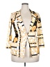 Unbranded Print Yellow Blazer Size XXL (estimated) - photo 1