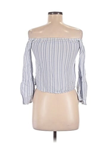 LA Hearts 3/4 Sleeve Blouse (view 2)