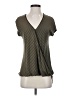 Maeve Gray Short Sleeve Top Size S - photo 1