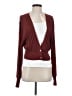 Halogen Burgundy Cardigan Size S - photo 1