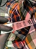 Levi's Plaid Green White Long Sleeve Button-Down Shirt Size 8 - photo 4
