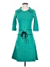 Assorted Brands Teal Casual Dress Size XS - photo 1