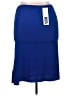 Rebdolls Solid Blue Casual Skirt Size 4X - photo 2