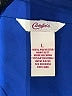 Candie's 100% Polyester Blue Long Sleeve Blouse Size L - photo 7