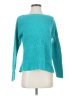 Talbots 100% Cotton Solid Teal Pullover Sweater Size XS - photo 1
