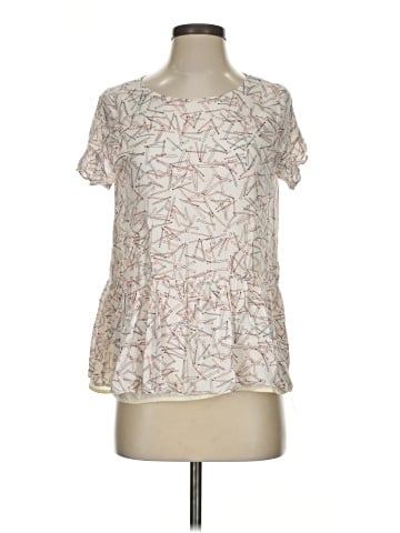 Paper Crown Short Sleeve Blouse (view 1)