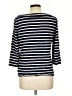 Talbots 100% Cotton Blue 3/4 Sleeve Top Size L - photo 2