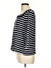 Talbots 100% Cotton Blue 3/4 Sleeve Top Size L - photo 5