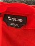 Bebe 100% Polyester Solid Red Romper Size 8 - photo 4