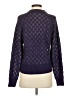 Moon River Checkered-gingham Purple Pullover Sweater Size XS - photo 2