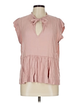 Free Assembly Short Sleeve Blouse