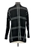 JJ Basics 100% Acrylic Plaid Black Cardigan Size S - photo 2