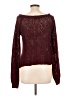 Shein 100% Acrylic Burgundy Pullover Sweater Size 6 - photo 2