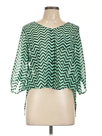 Poetry Clothing 3/4 Sleeve Blouse (view 1)
