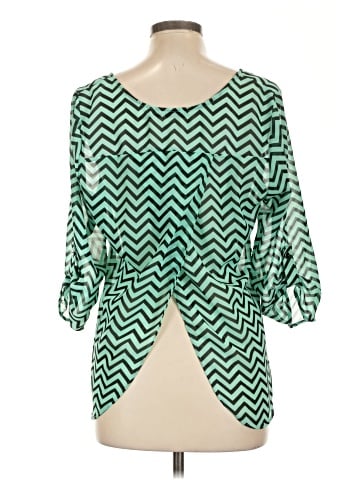 Poetry Clothing 3/4 Sleeve Blouse (view 2)