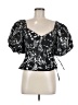 Jonathan Simkhai Black Short Sleeve Blouse Size 6 - photo 1