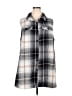 Shein Curve 100% Polyester Plaid Gray Vest Size 20 Plus (4) - photo 1
