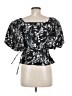 Jonathan Simkhai Black Short Sleeve Blouse Size 6 - photo 2