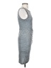 Leith Solid Gray Casual Dress Size S - photo 4
