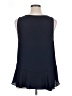 Vince Camuto 100% Polyester Blue Sleeveless Blouse Size XL - photo 2