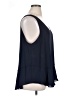 Vince Camuto 100% Polyester Blue Sleeveless Blouse Size XL - photo 4