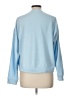 Paper Crane Blue Pullover Sweater Size L - photo 2