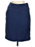 H&M Solid Blue Formal Skirt Size 6 - photo 2
