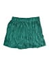 Shein Metallic Green Shorts Size 6 - photo 1