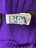 BFA Classics Purple Turtleneck Sweater Size M (estimated) - photo 7