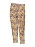 Terez Print Yellow Casual Pants Size 10 - 12 - photo 1
