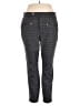 Simply Vera Vera Wang Houndstooth Gray Casual Pants Size XXL - photo 1