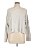 Thread & Supply Silver Long Sleeve Top Size L - photo 1